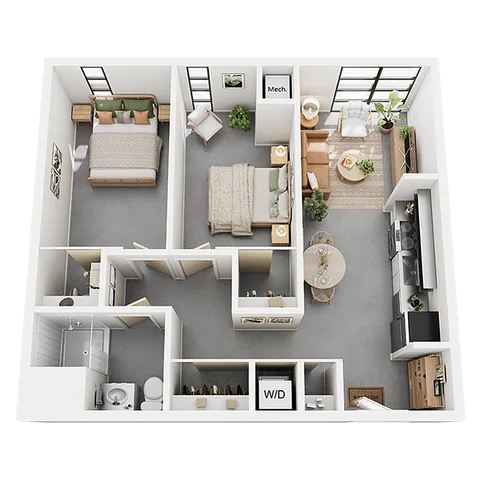 2 Bedroom