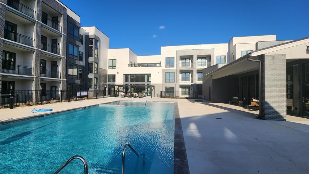 Resort-style pool