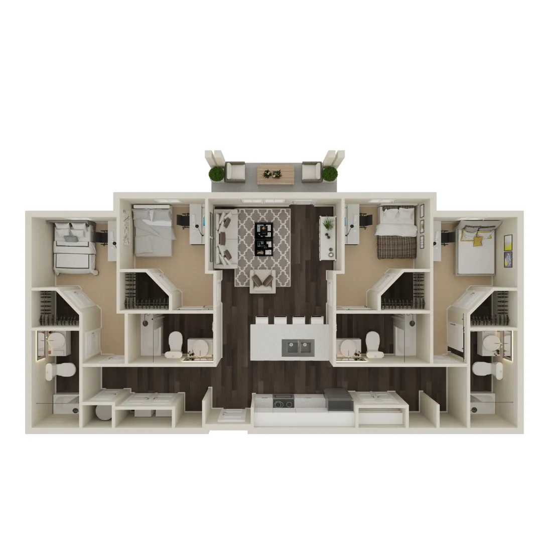 Spartan layout