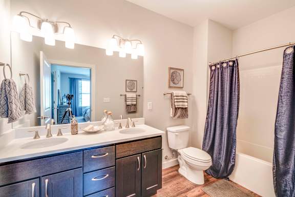 Bathroom at Waterstone at Hamburg Apartments in Lexington, KY