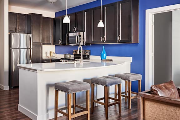 Kitchen at Waterstone at Hamburg Apartments in Lexington, KY