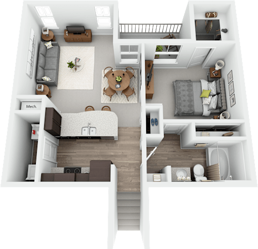 Floor Plan  A3- The Chelsea at Retreat at Greystone, Birmingham, 35242