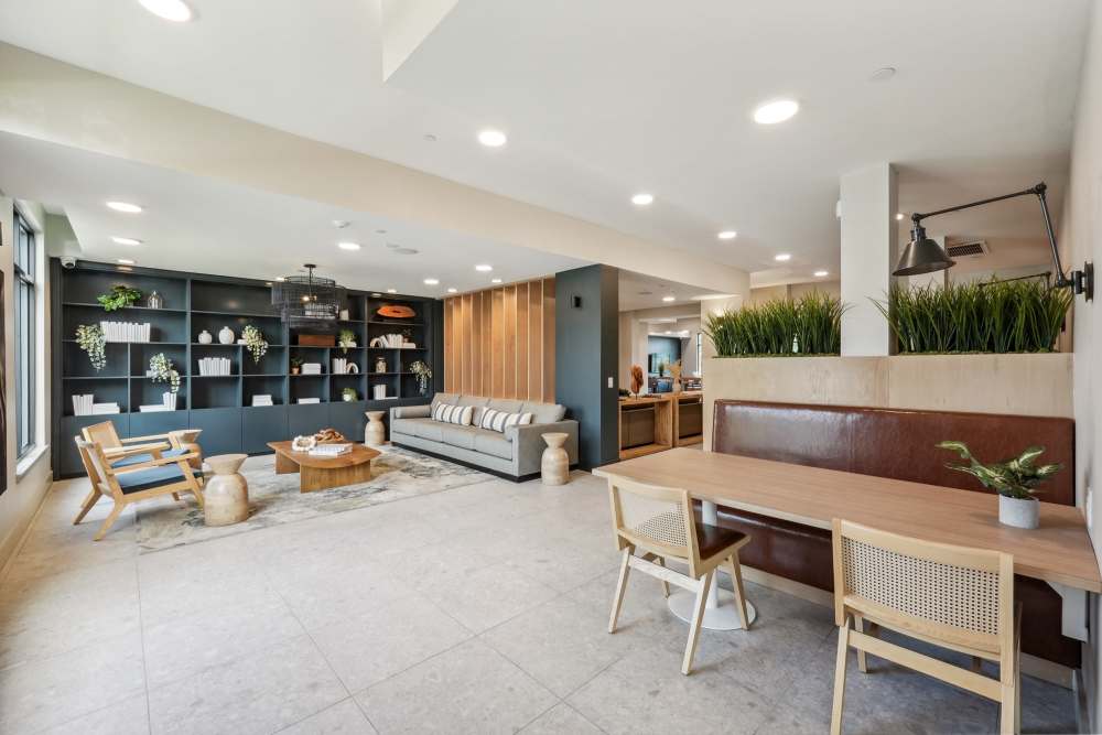 Modern clubhouse at Mosby Barclay West in Wilmington, North Carolina