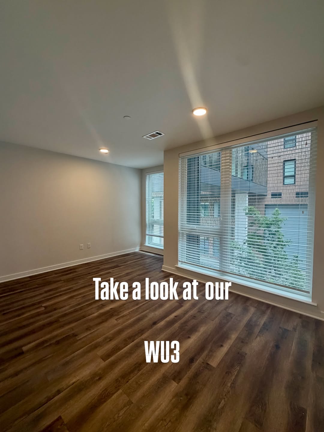 It’s a townhome unit & it’s the only one we got. WU3 - 776 sq. ft. - $1930 base rent before specials.