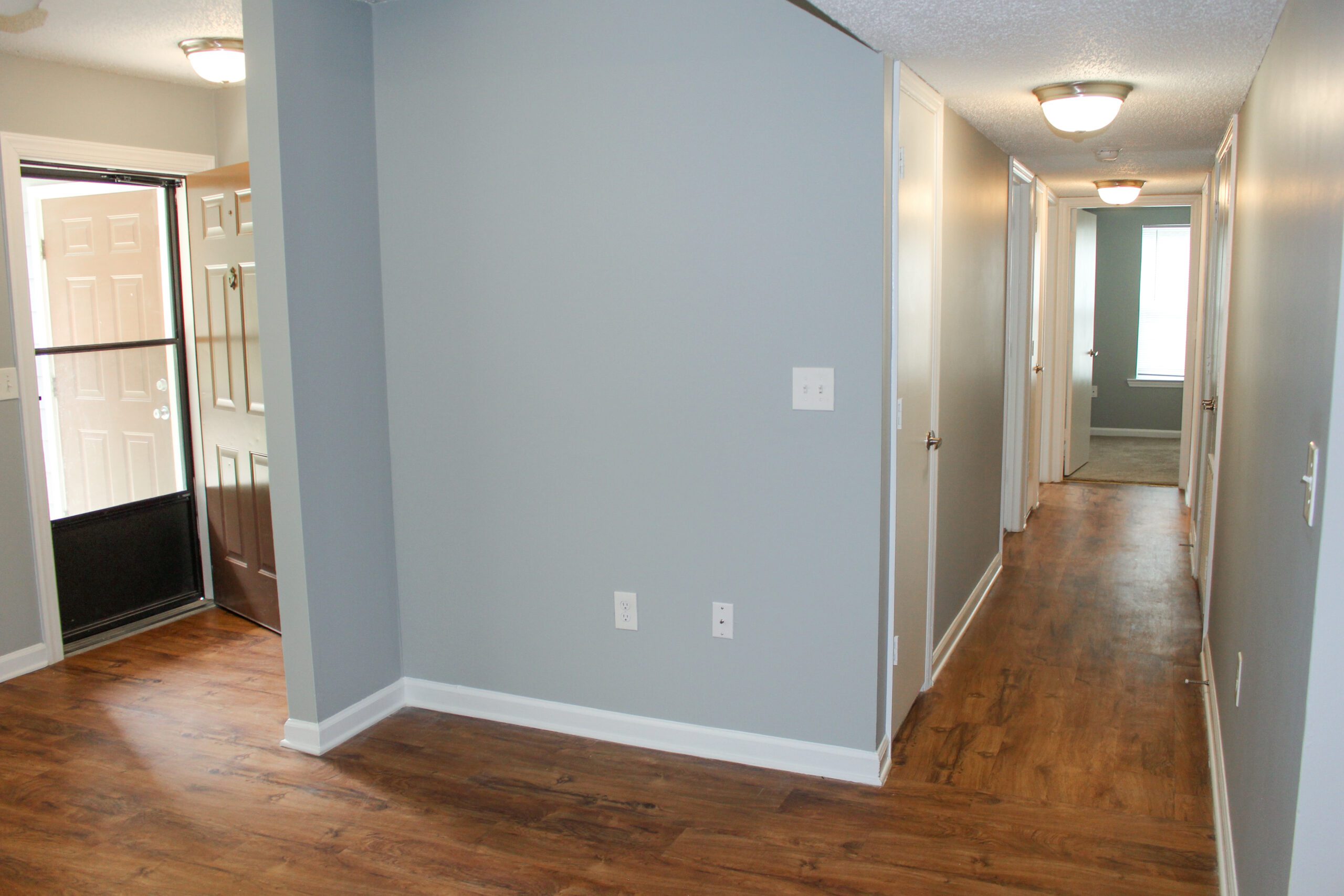 Springridge entrance and hallway
