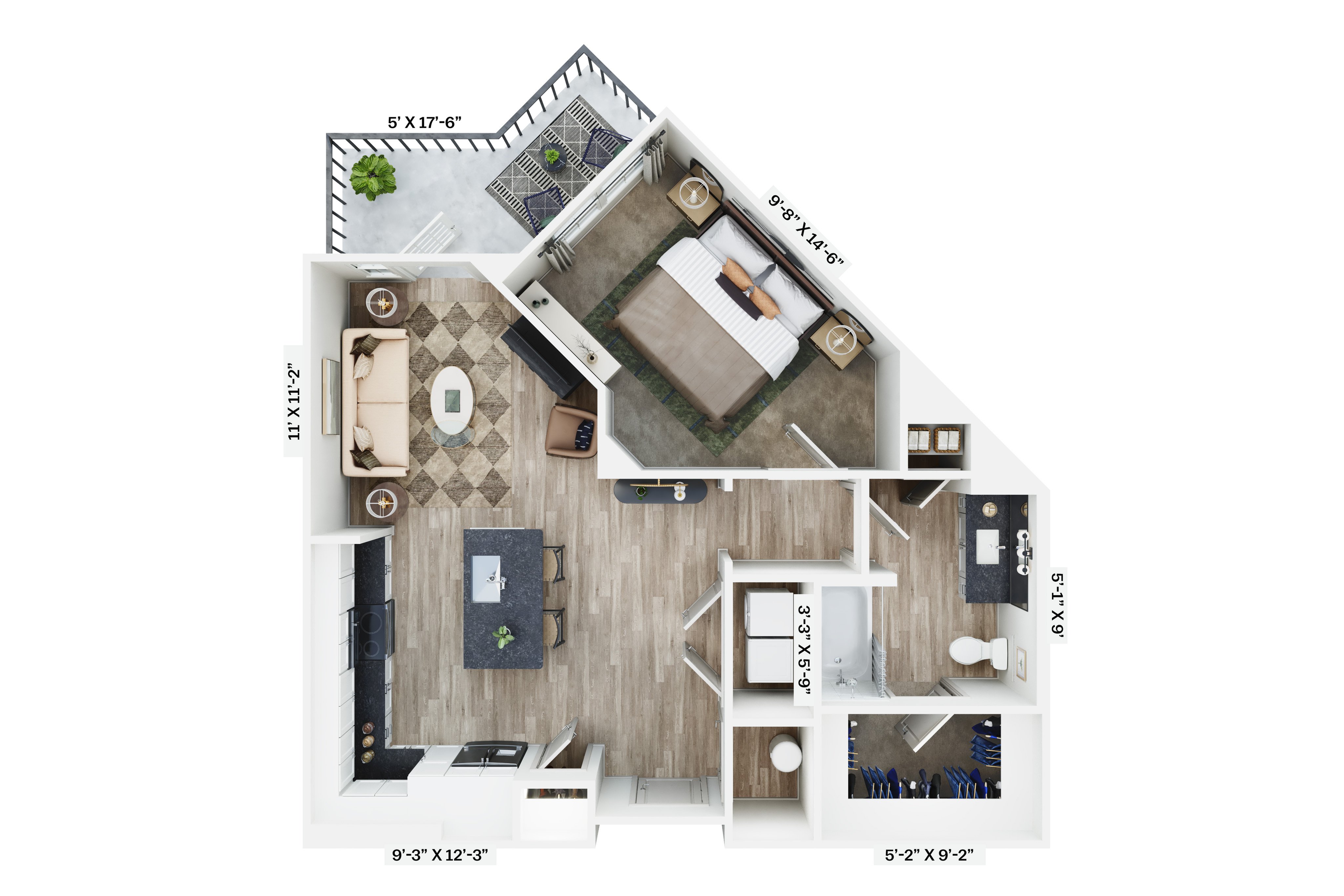 LIV Knoxville - Unit A3