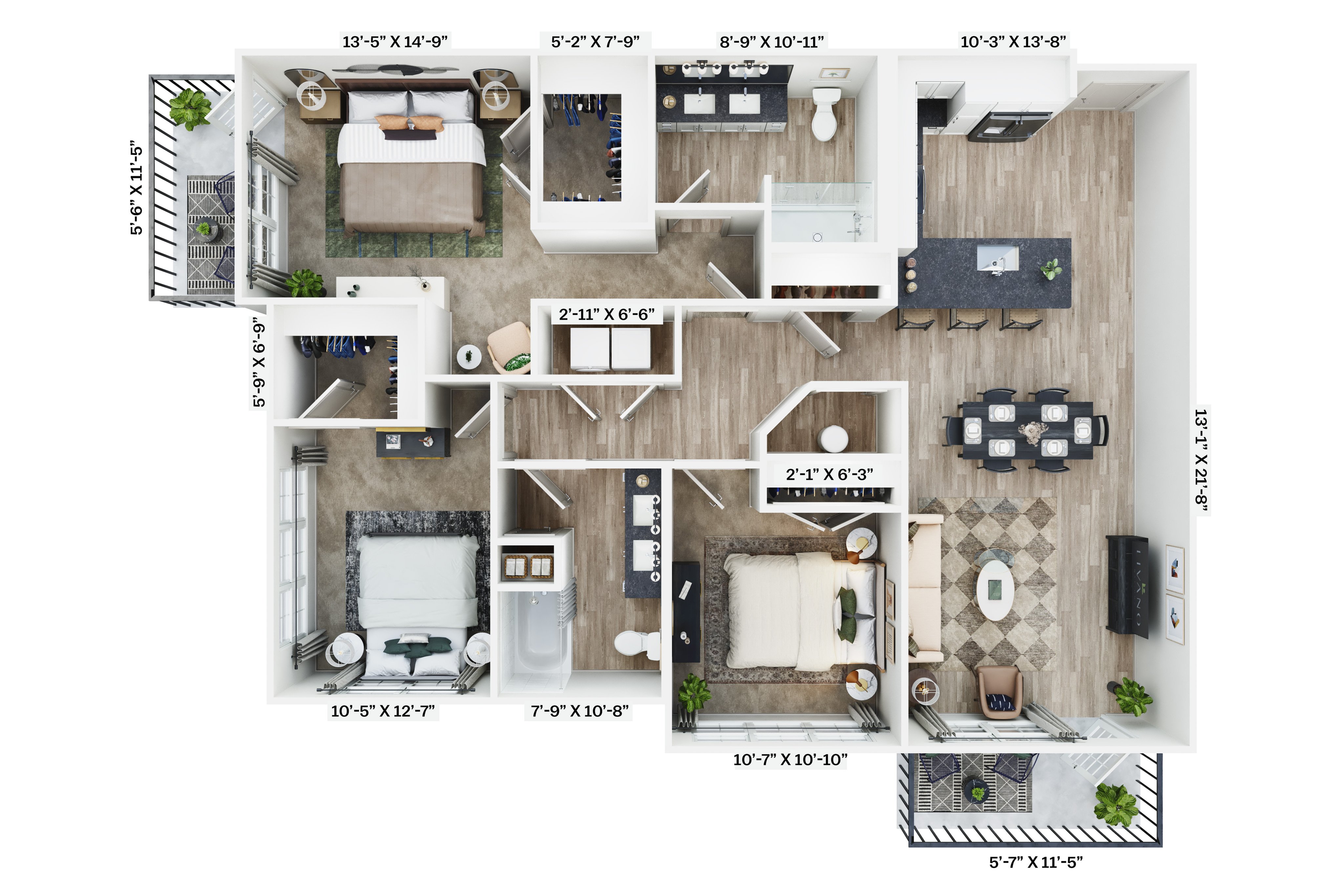 LIV Knoxville - Unit C1