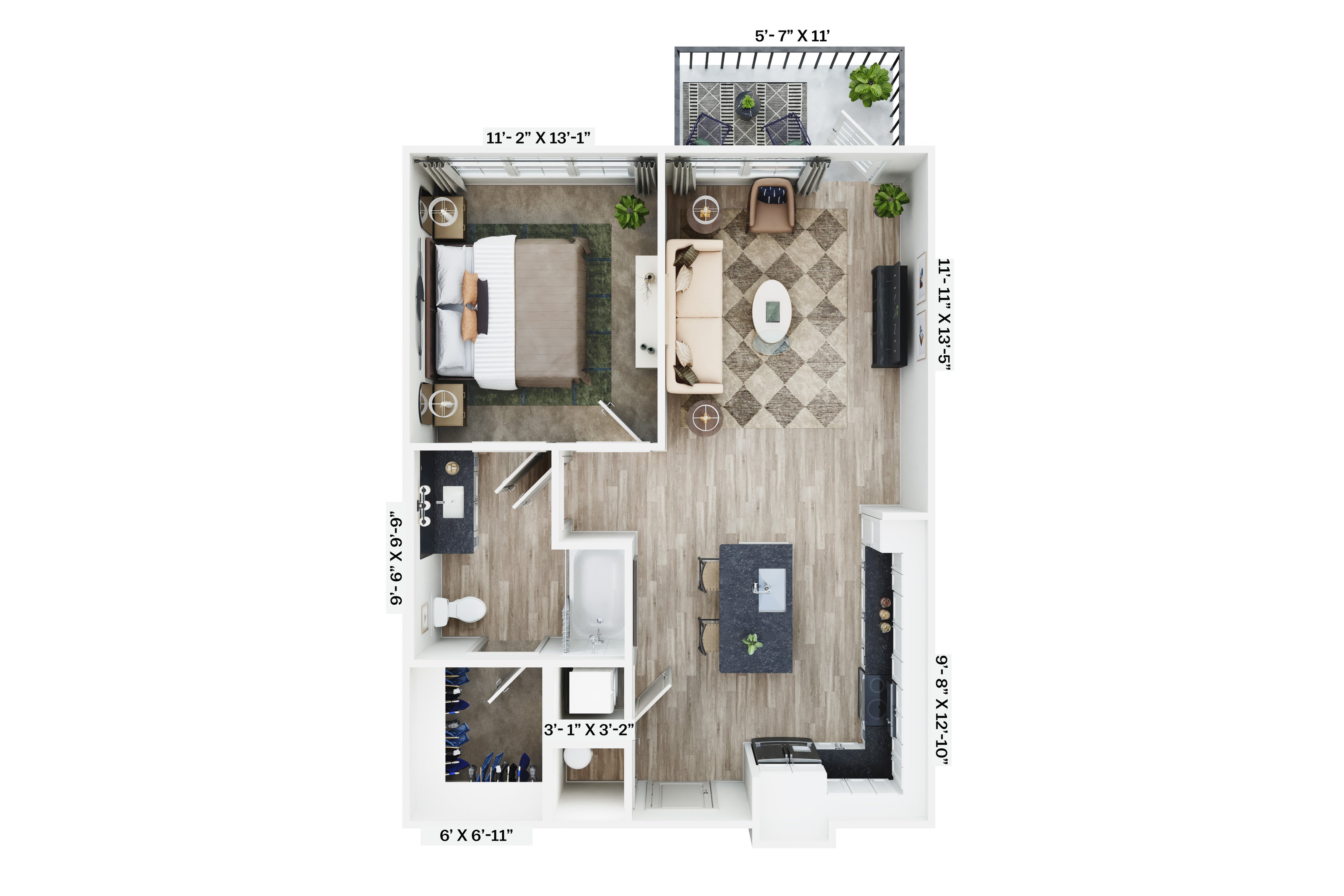 LIV Knoxville - Unit A1
