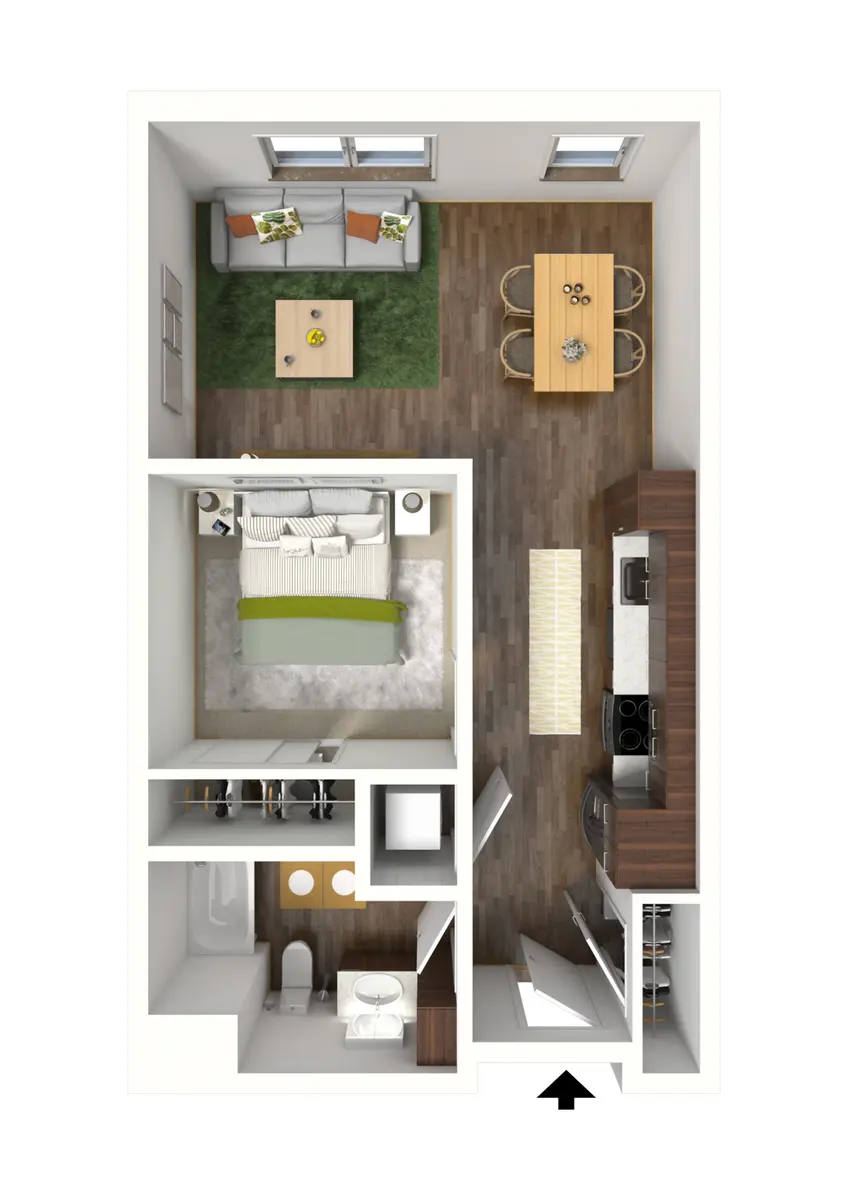 Indoors, Interior Design, Kitchen