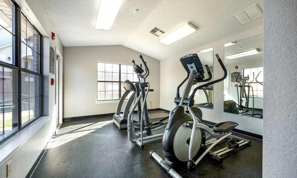 Fitness center at Yukon on 15th in Yukon, Oklahoma