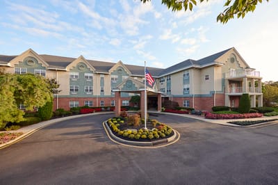 Exterior view of Brandywine The Gables senior living facility