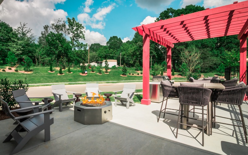 The Wayford at Concord Gazebo and Fireside Seating