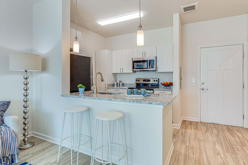This is the breakfast bar at The Villages at Forest View
