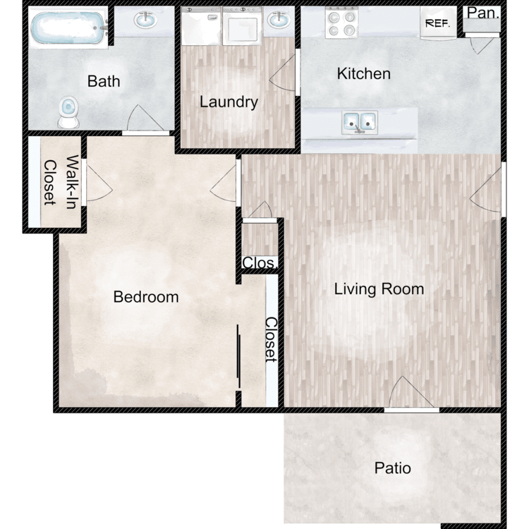 The Oak layout