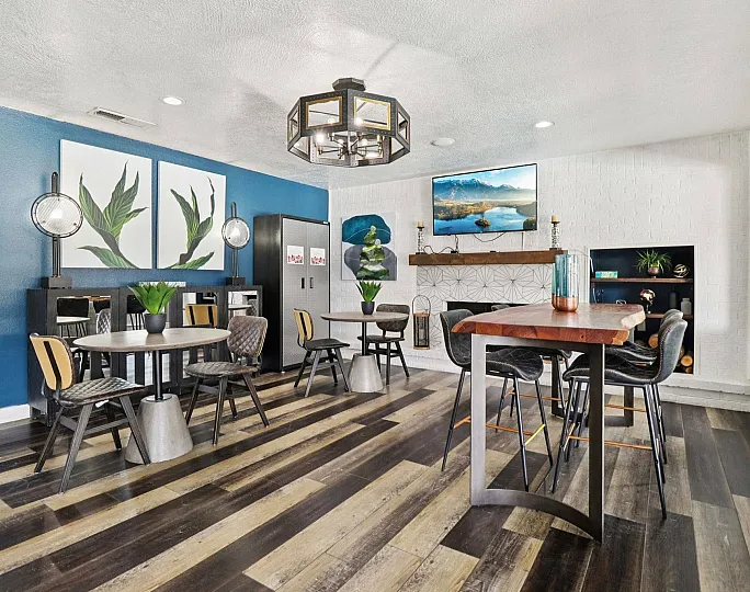 stylish clubhouse