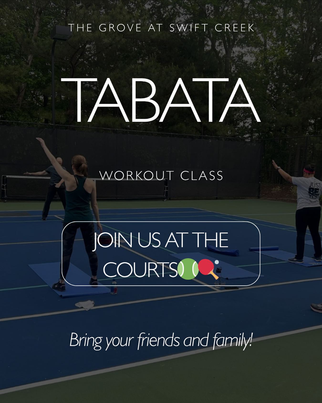 Workout Wednesday is upon us! Join us tonight at 6:30PM on the courts. This class is free and...