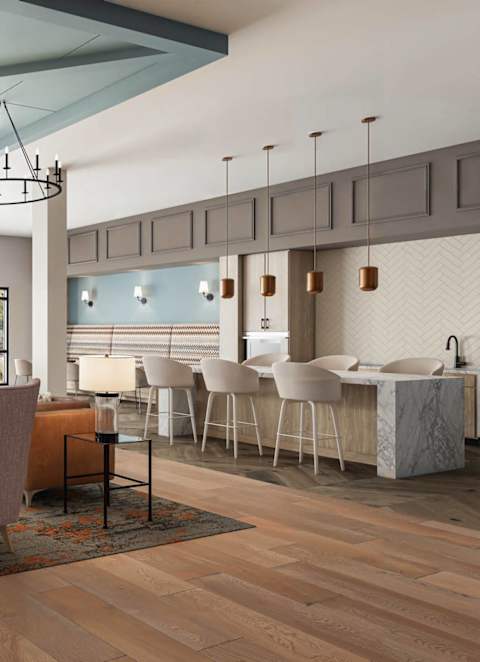 Community Room With Kitchen at Orchard Springs 55+ Apartment, Surprise, AZ, 85374