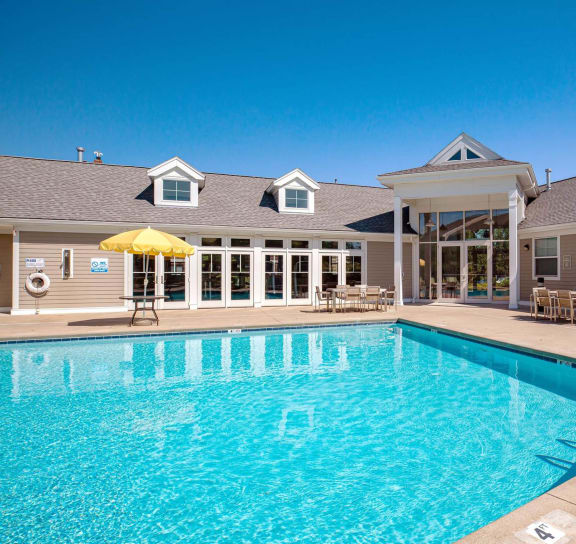 Modern Swimming Pool at Rosemont Square Apartments, Massachusetts, 02368