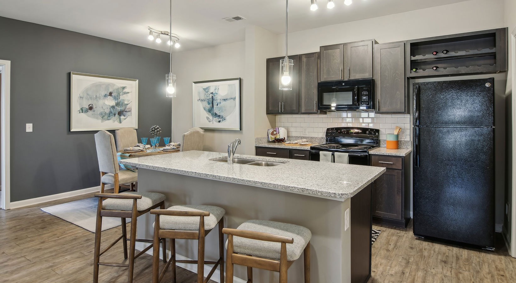 kitchen area