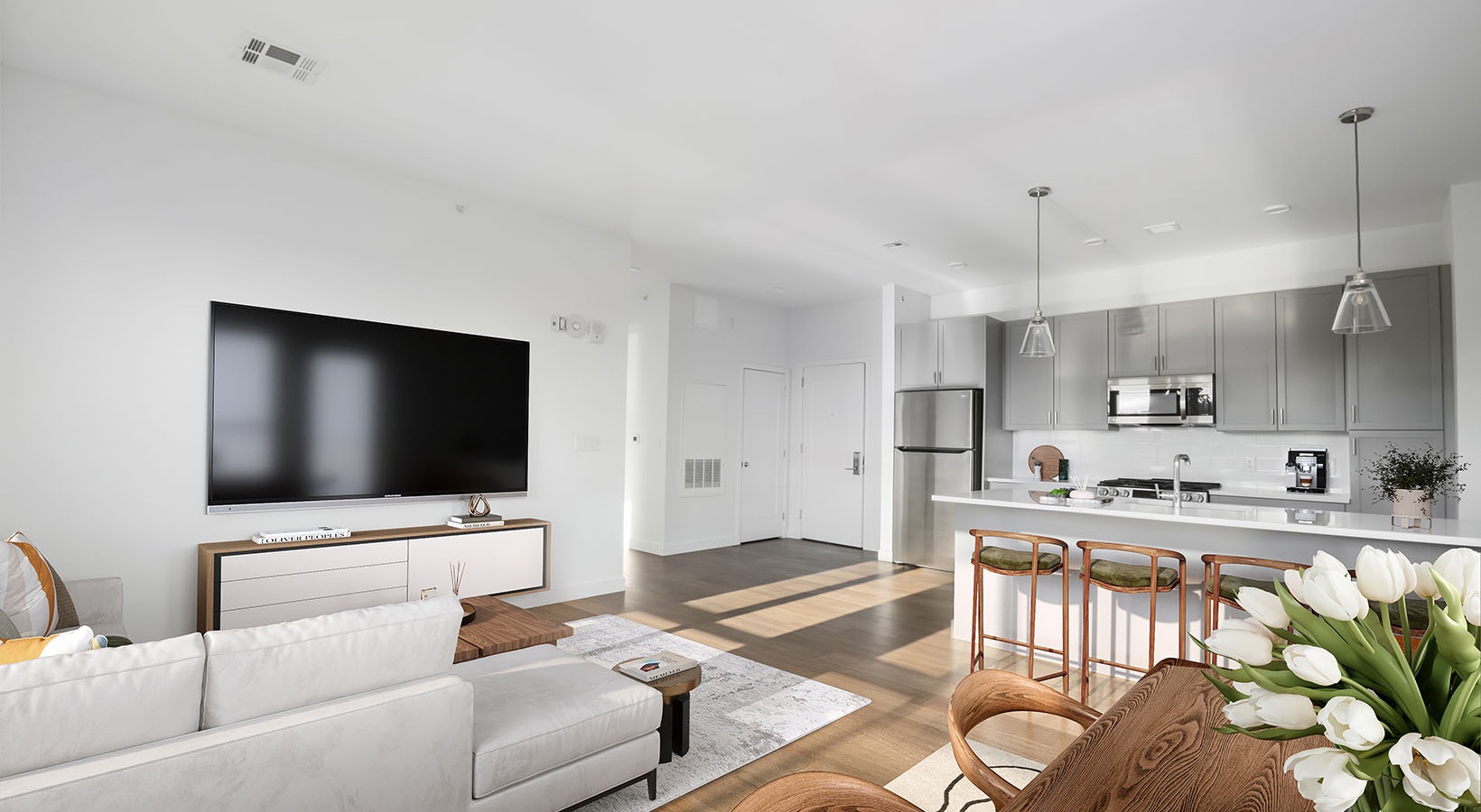 Sanctuary Winchester North Apartments Model Kitchen