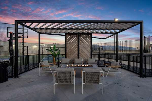 Rooftop Terrace at SevenO2 Main Apartments, Salt Lake City, UT