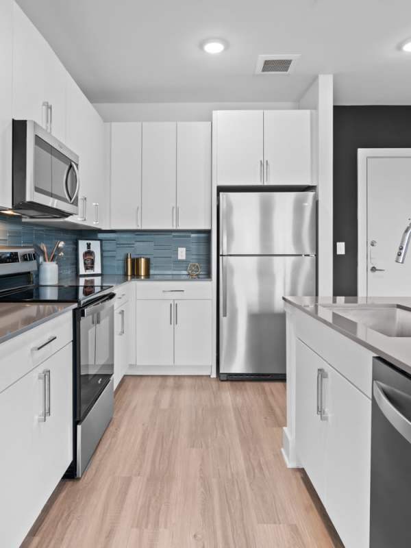 Spacious resident kitchen at Maverick in Atlanta, Georgia