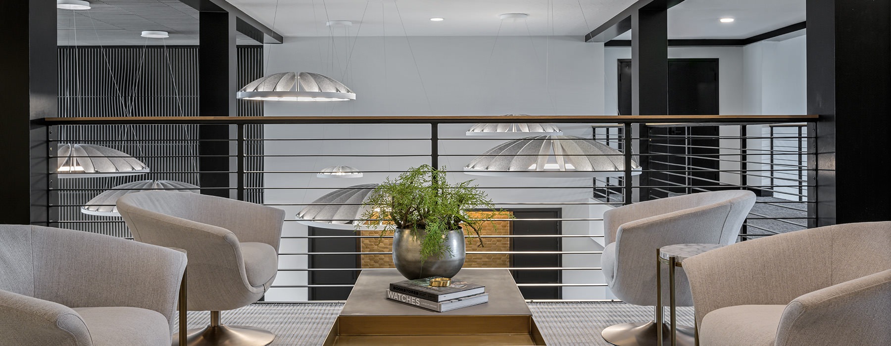 lounge with seating and table