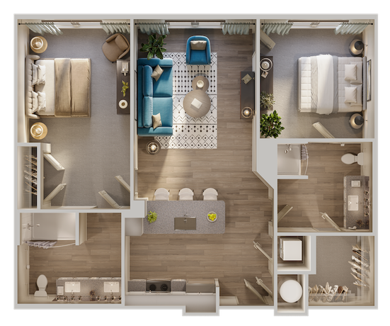 Nova River District floorplan