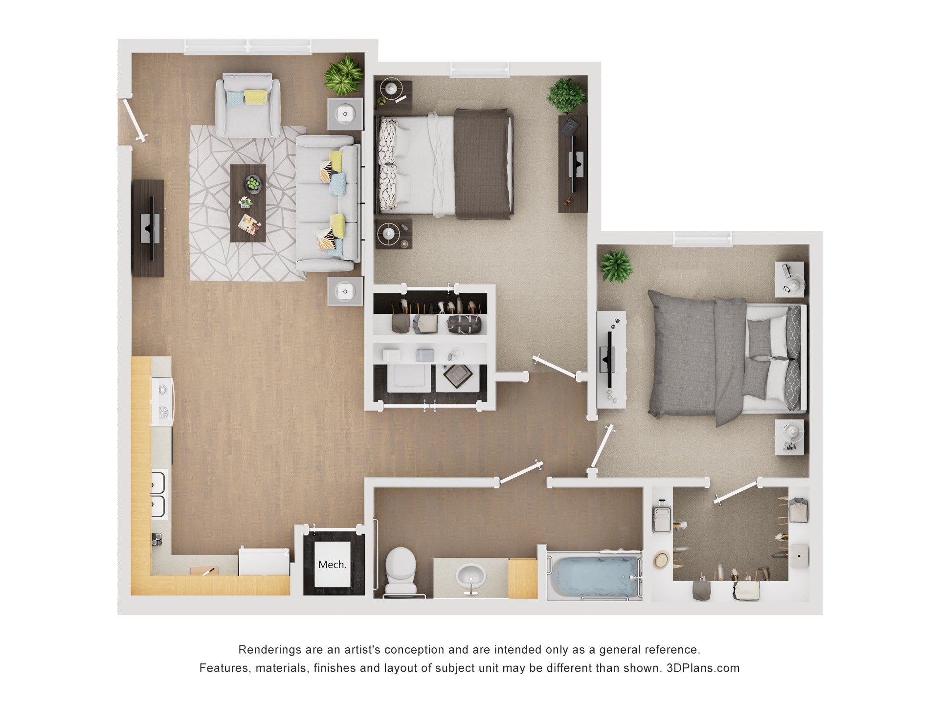 B1 | 2 Bed | 1 Bath