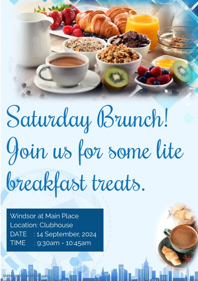 Join us for Brunch! ...