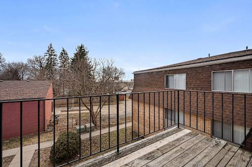 Balcony at The Terraces at Dekalb, Dekalb, IL, 60115