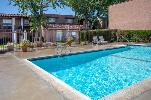 Newhope Pines Santa Ana, CA Pool Area