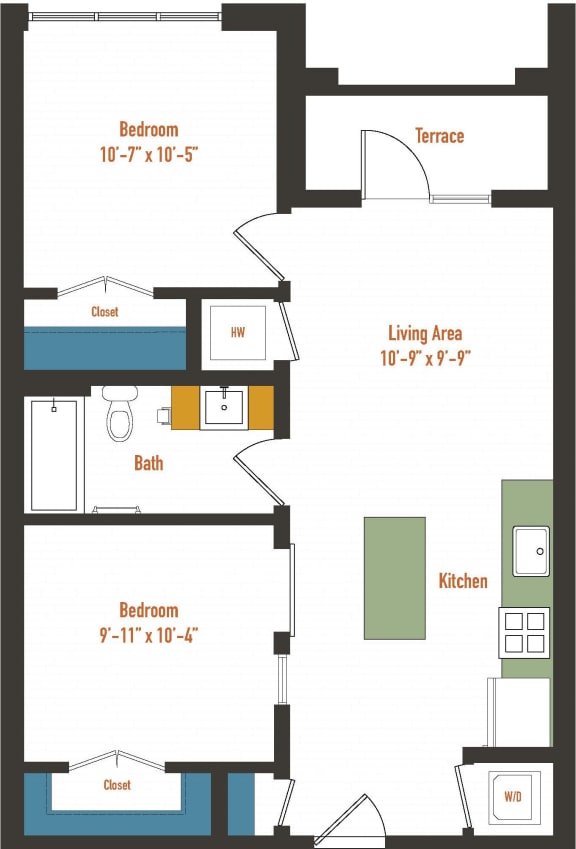a blueprint of a floor plan of a house