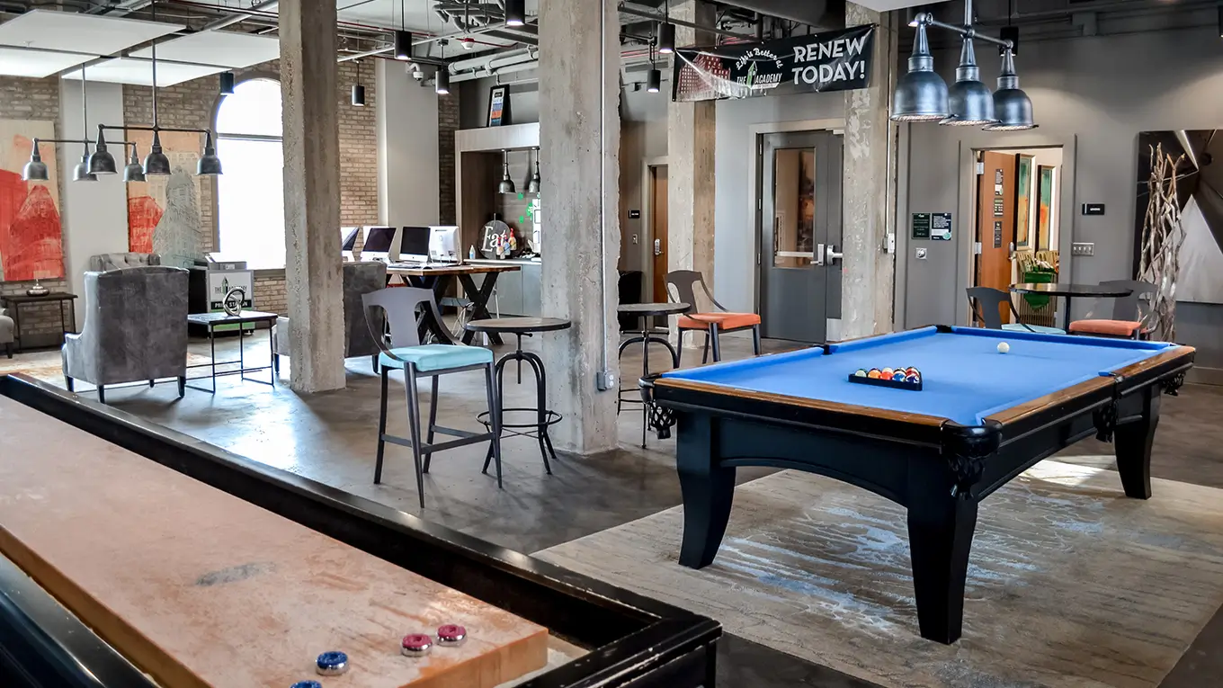 clubhouse interior