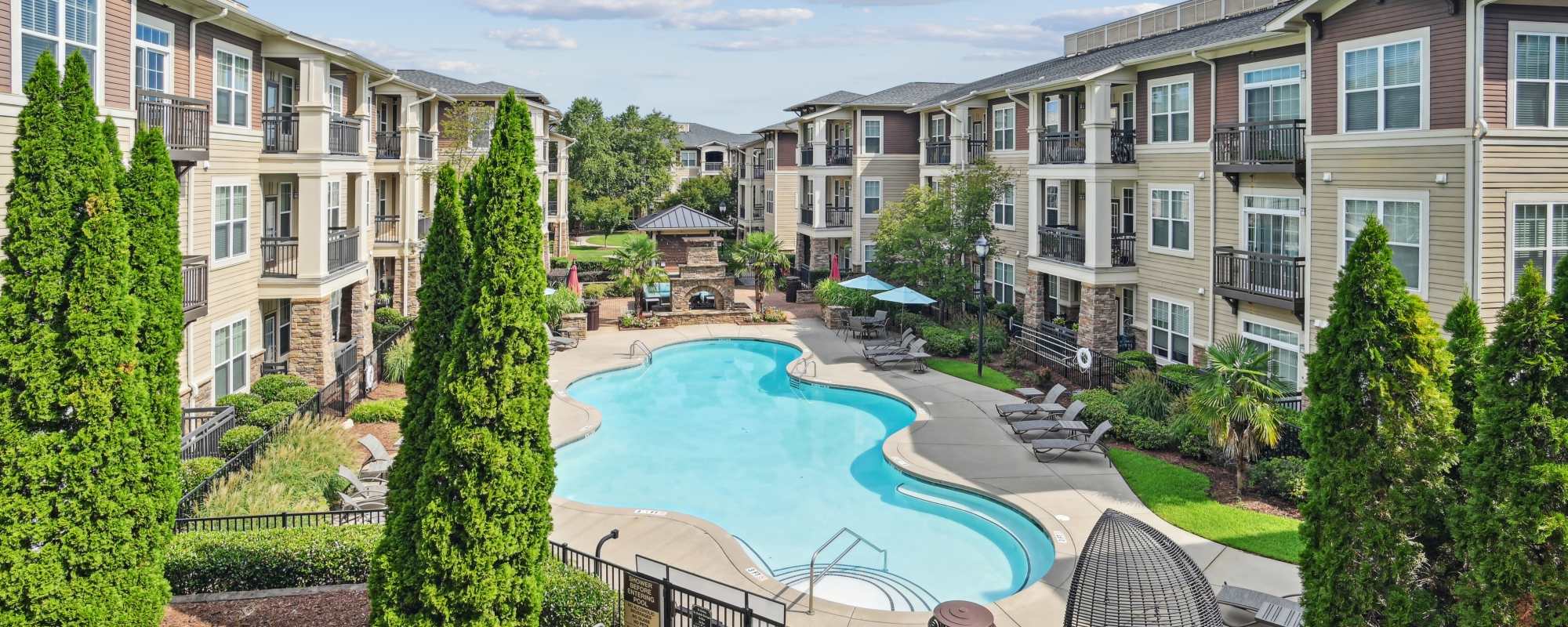 Fountains at Mooresville Town Square apartments in Mooresville, North Carolina