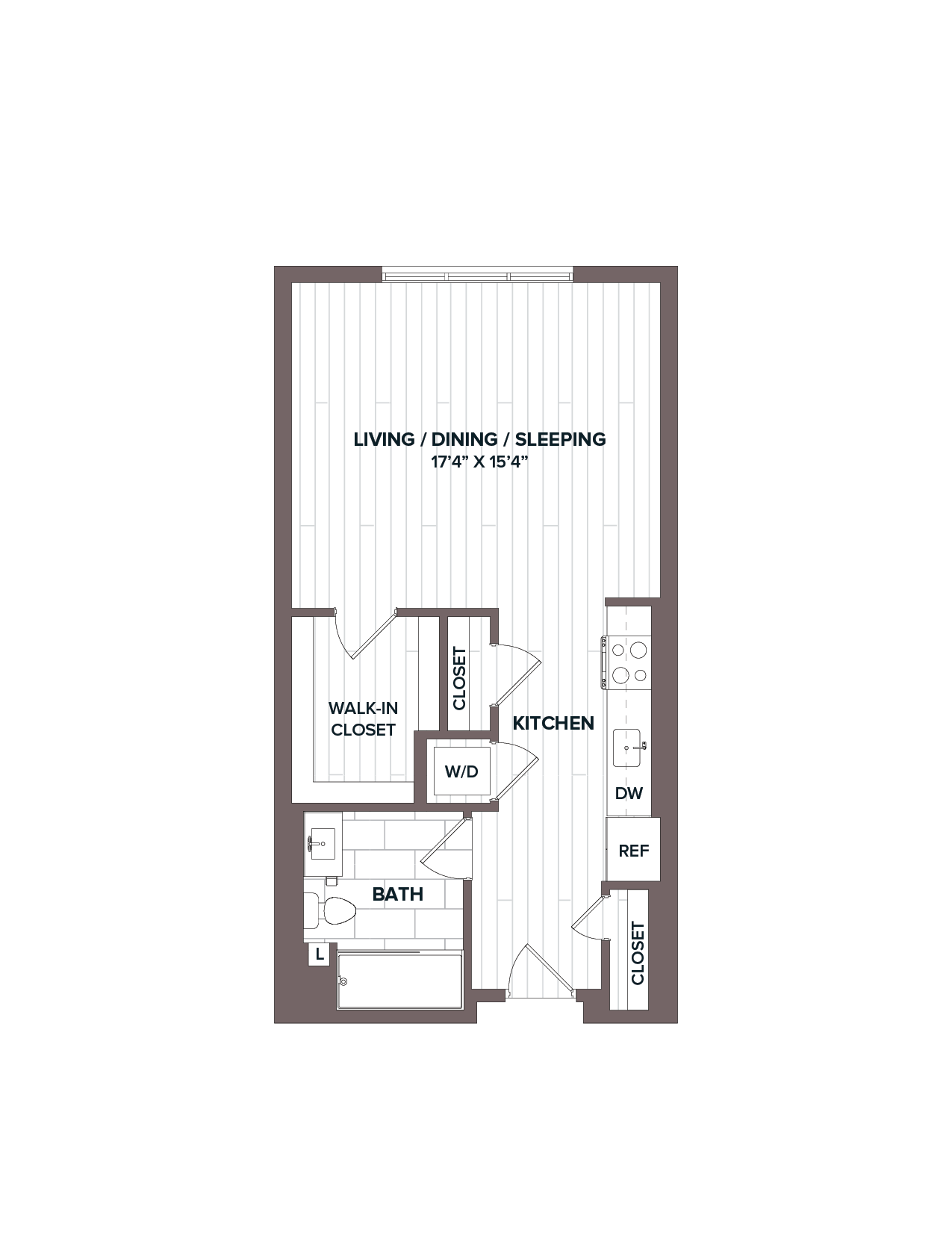 floorplan image of apartment C-507