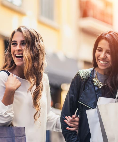 Happy Women Shopping Together at Bellerose at Bees Ferry in Charleston, South Carolina
