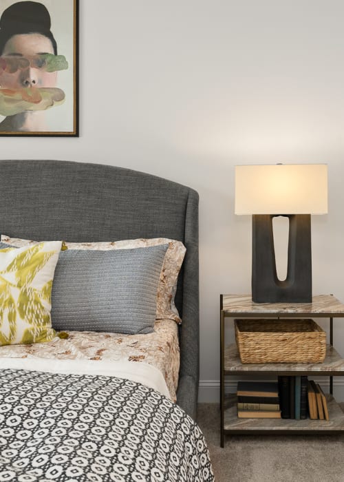 Rendering living room at Bellerose at Bees Ferry in Charleston, South Carolina
