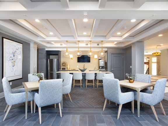 Coffee Lounge at St Mary's Square North Apartments, North Carolina, 27605
