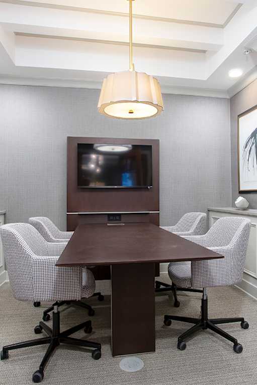 Conference Room at St Mary's Square North Apartments, Raleigh, NC, 27605