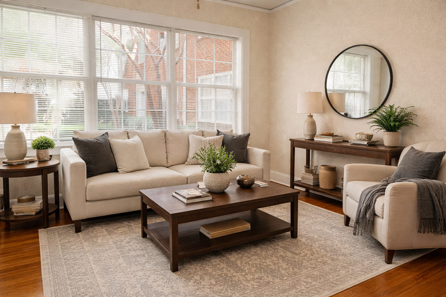 1 adams avenue living room