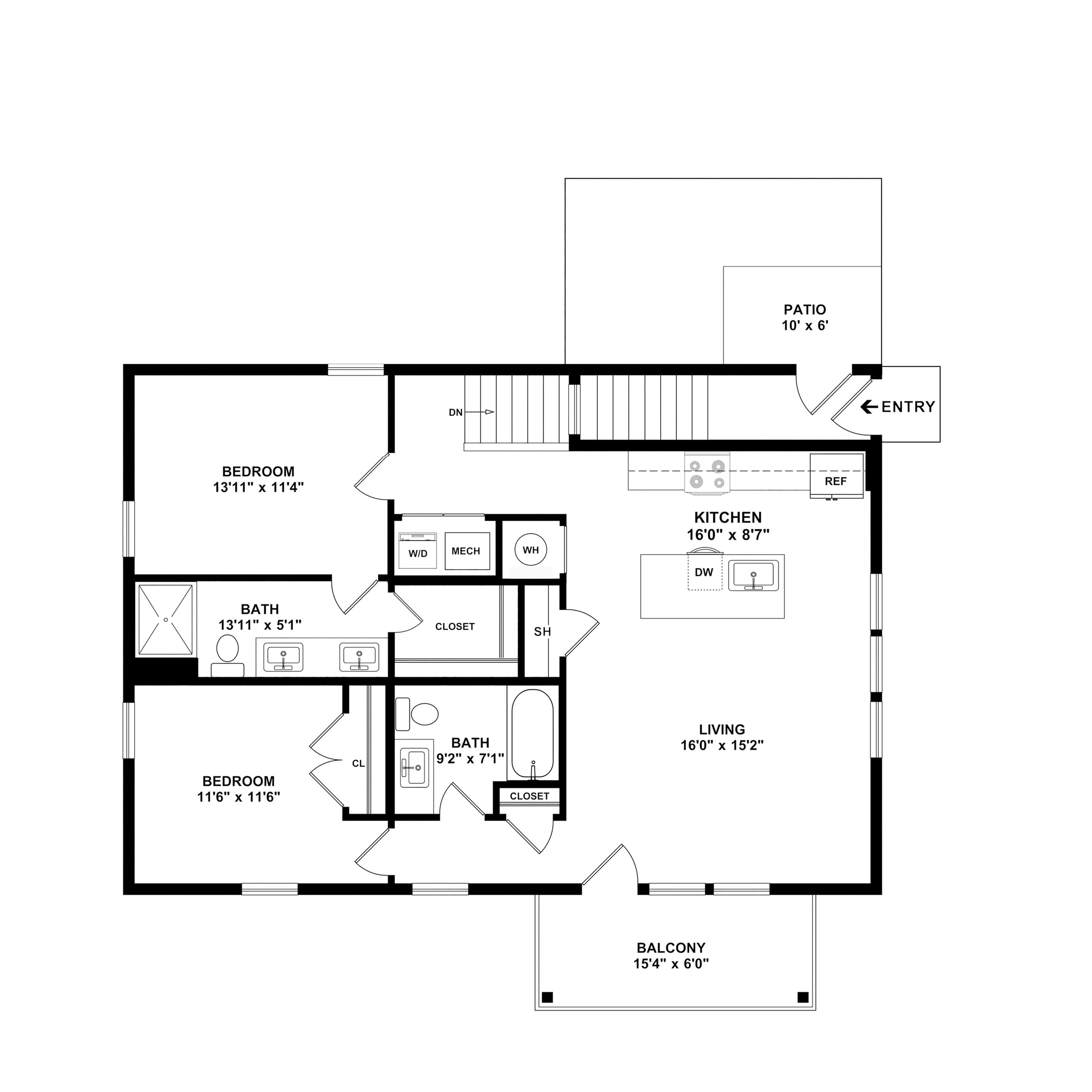 2D Floor Plan