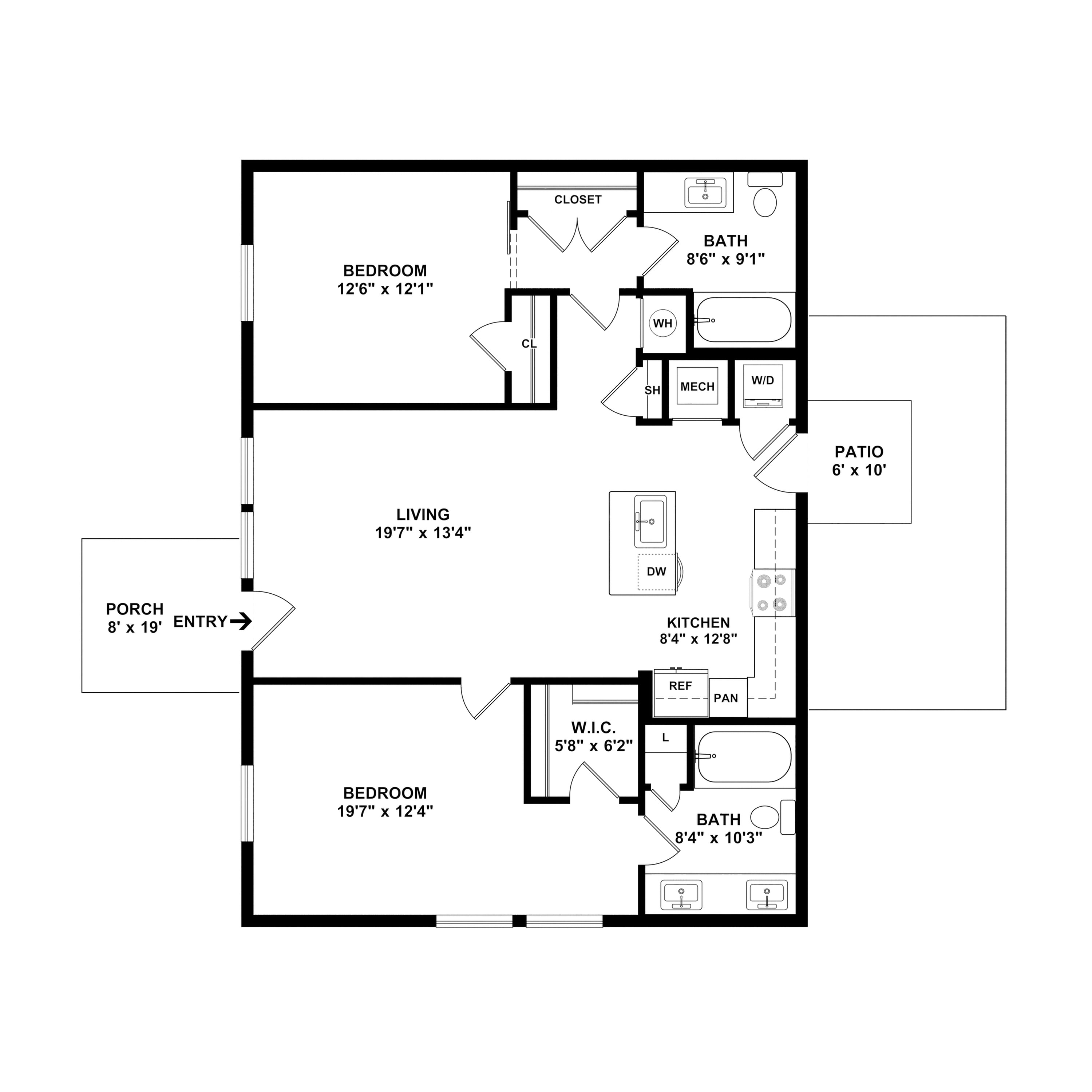 2D Floor Plan
