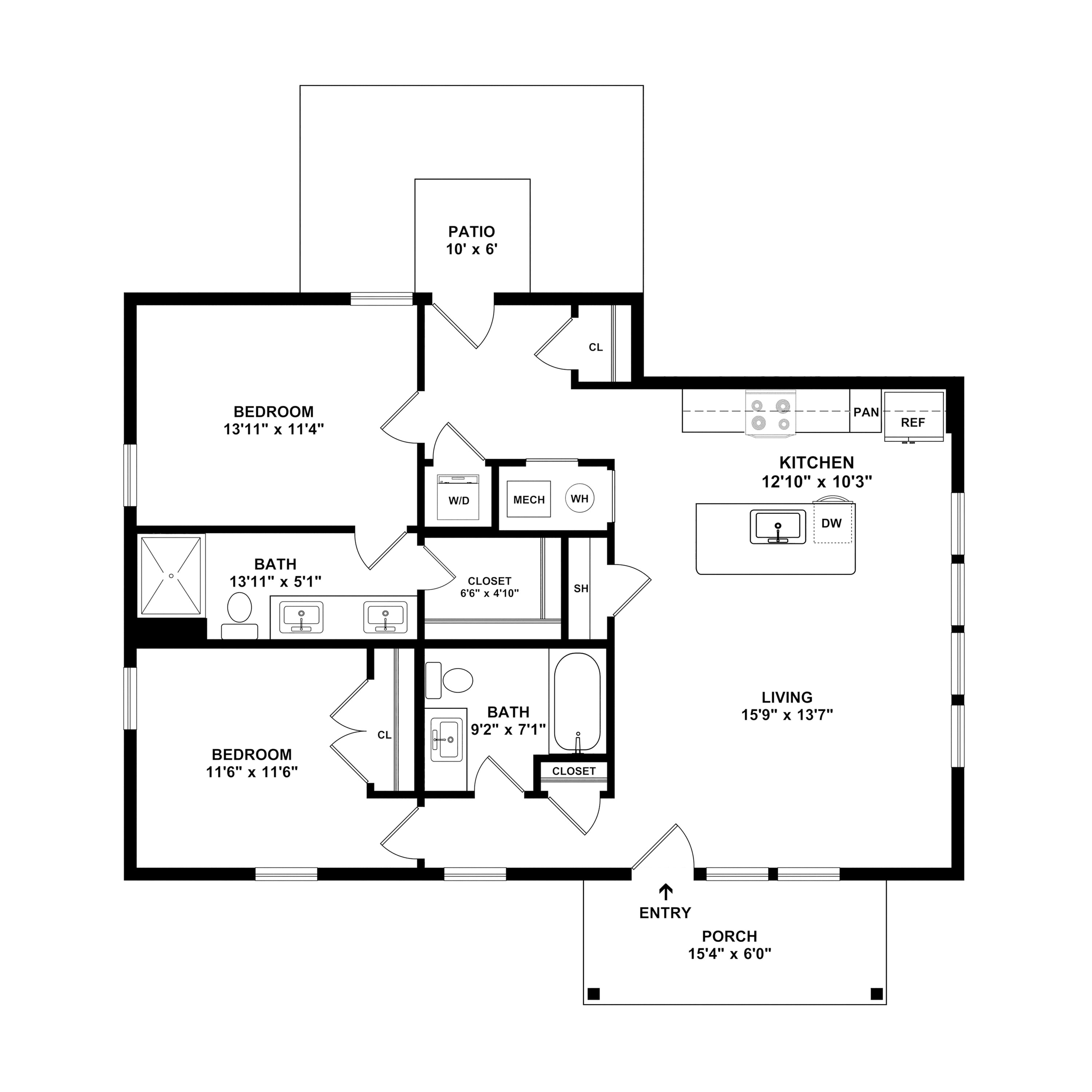2D Floor Plan