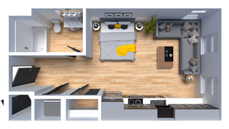 Astria Floor Plan at Solhavn Apartments, American Fork, 84003
