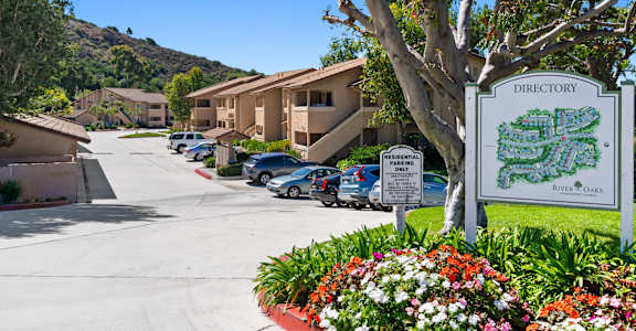 Entrance at River Oaks, Oceanside, CA 92057