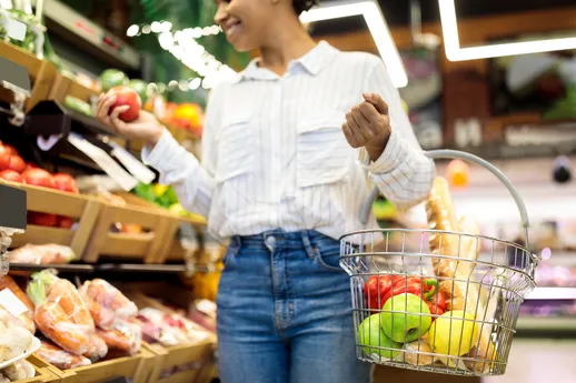 Woman shopping