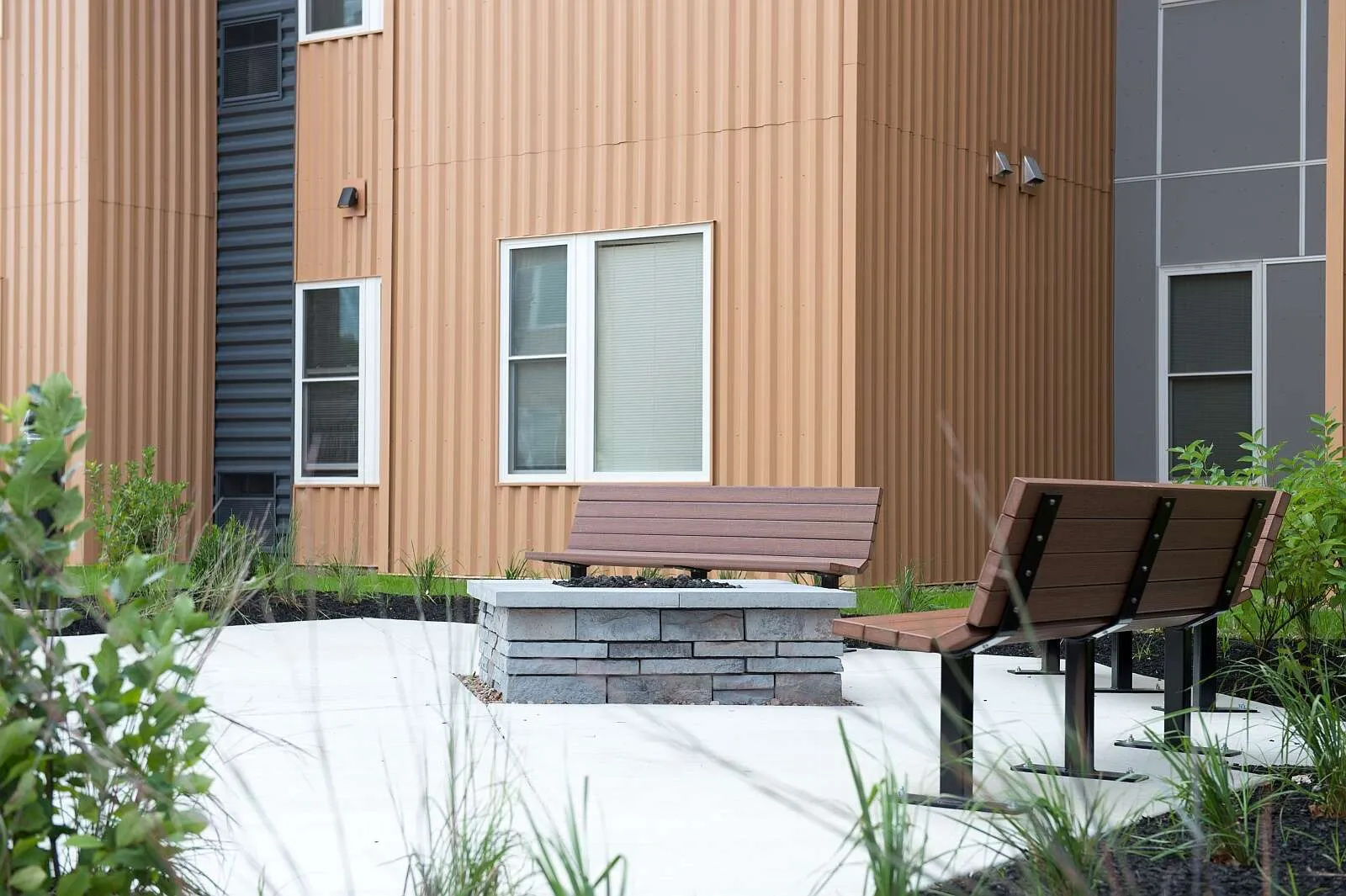 bench area