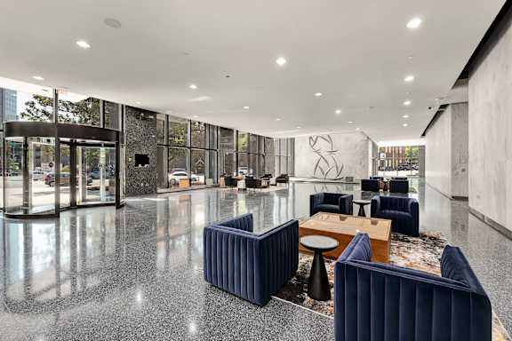 Lobby Area at The 600 Apartments, Birmingham, AL, 35203