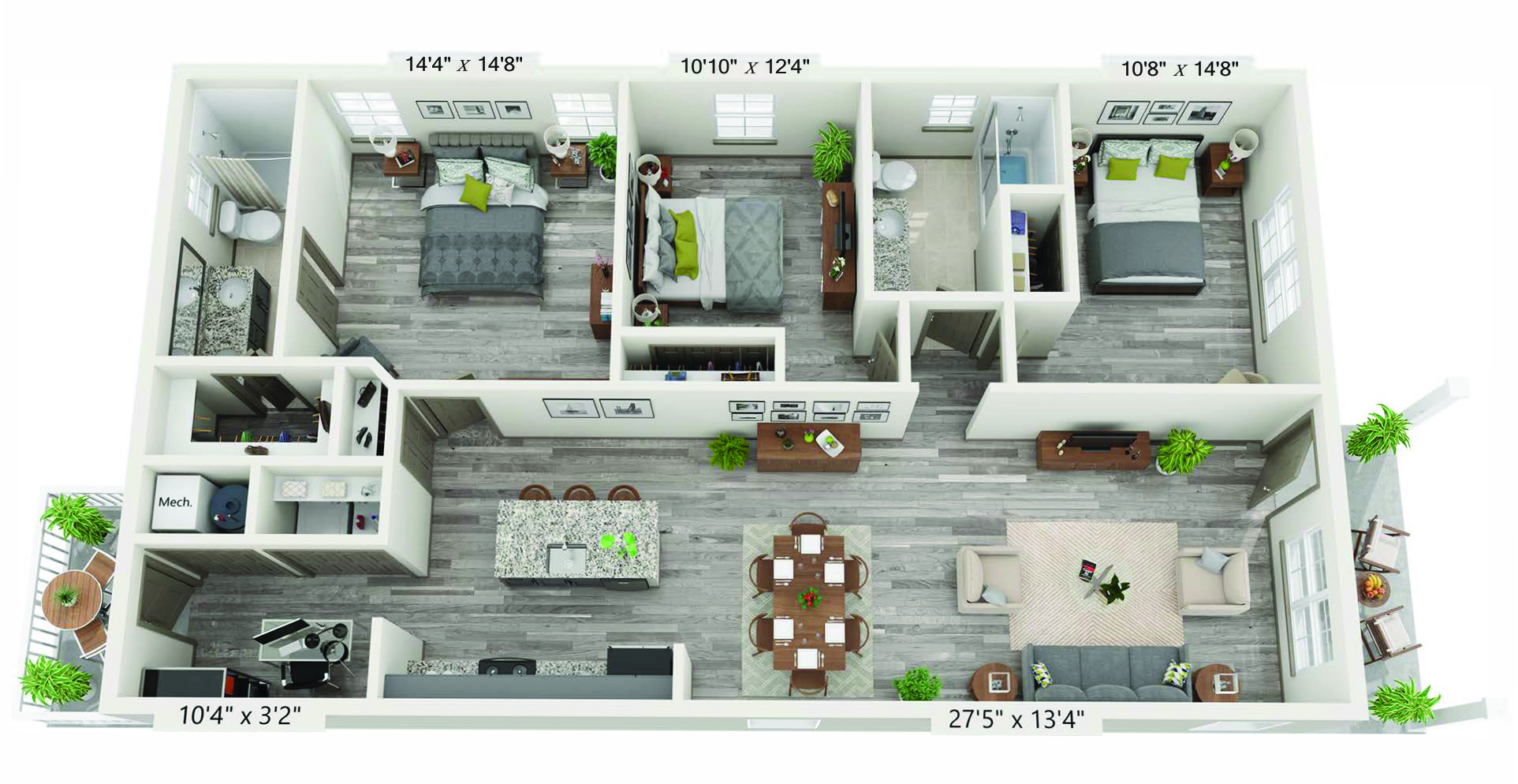 English Cottage Floor Plan